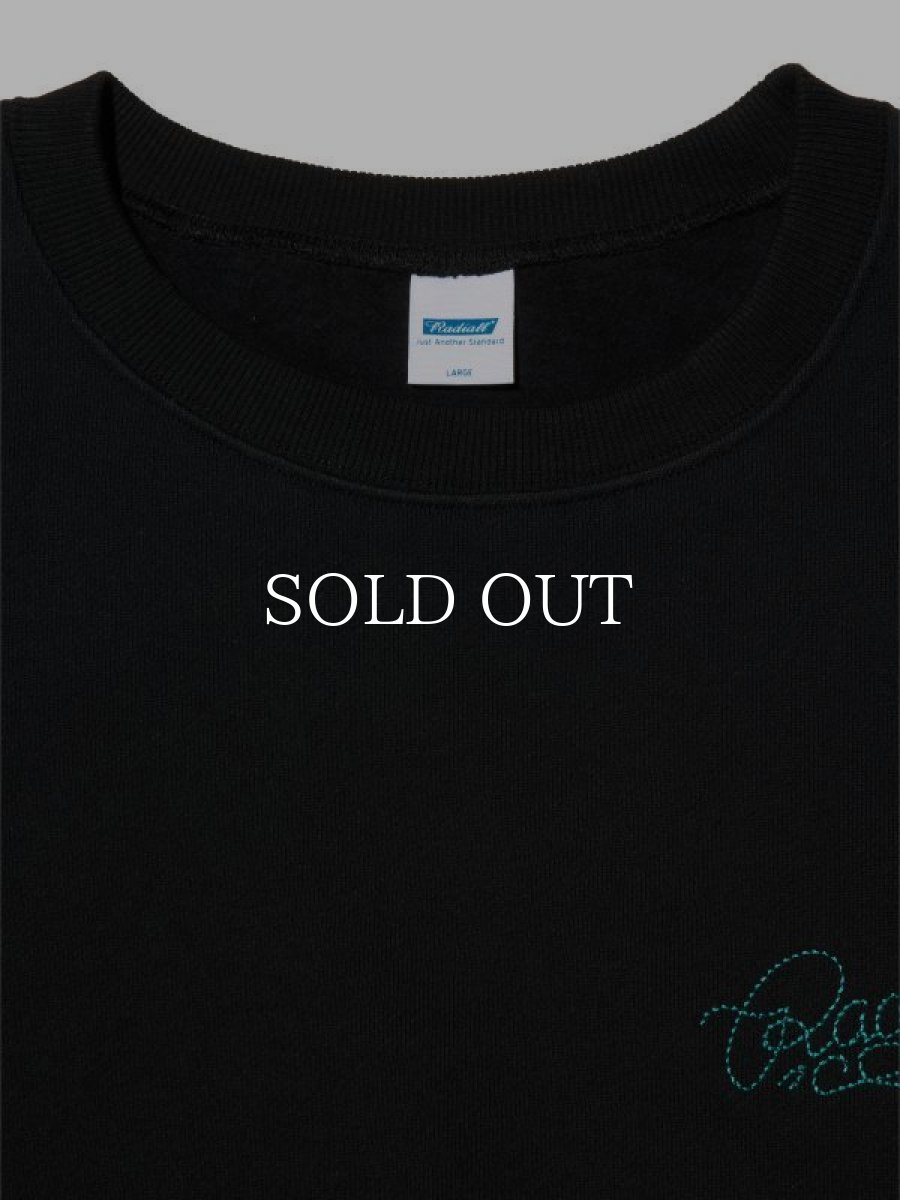 画像3: RADIALL  SANTA MADRE - CREW NECK SWEATSHIRT L/S (Black) (3)