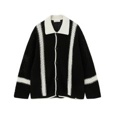 画像1: MAGIC STICK  MAFIA CARDIGANS (Black) (1)