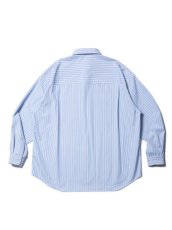 画像2: COOTIE   Stripe Broad L/S Shirt (THOMAS MASON) (Sax) (2)