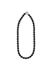 画像1: COOTIE   Distortion Pearl Necklace (Black) (1)