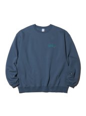 画像1: RADIALL  SANTA MADRE - CREW NECK SWEATSHIRT L/S (Slate Blue) (1)