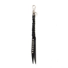 画像1: CALEE  【再入荷】STUDS LEATHER ASSORT KEY RING ＜TYPE II＞ C (Black) (1)