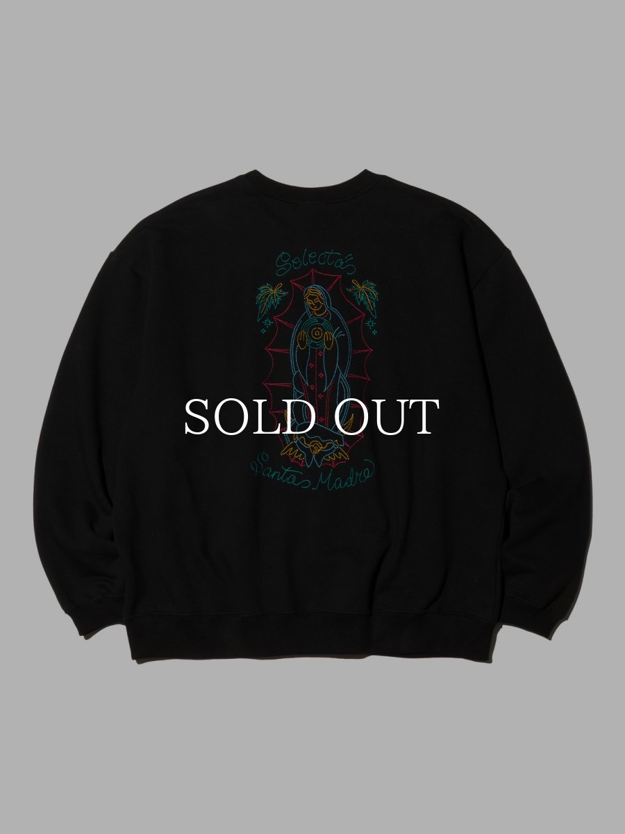 画像2: RADIALL  SANTA MADRE - CREW NECK SWEATSHIRT L/S (Black) (2)