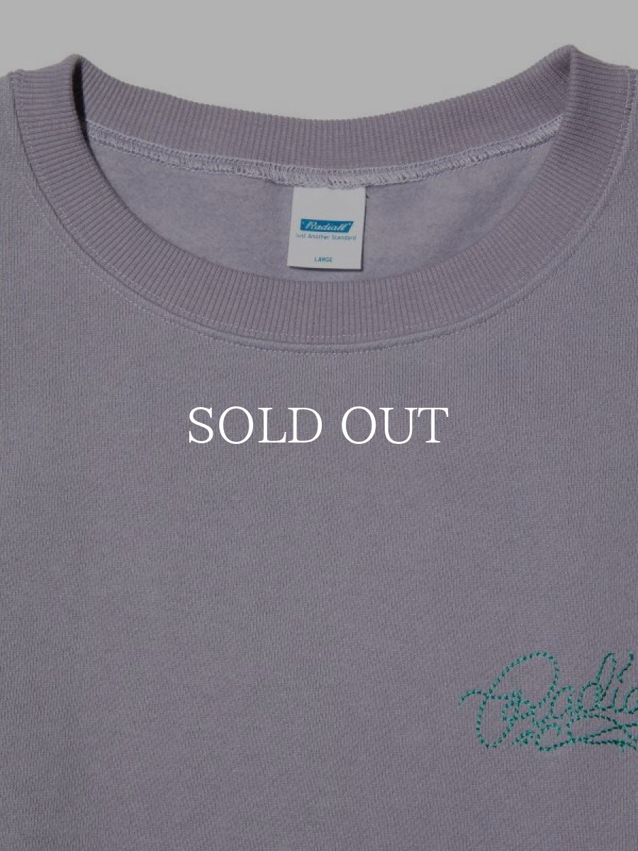 画像3: RADIALL  SANTA MADRE - CREW NECK SWEATSHIRT L/S (Purple Haze) (3)