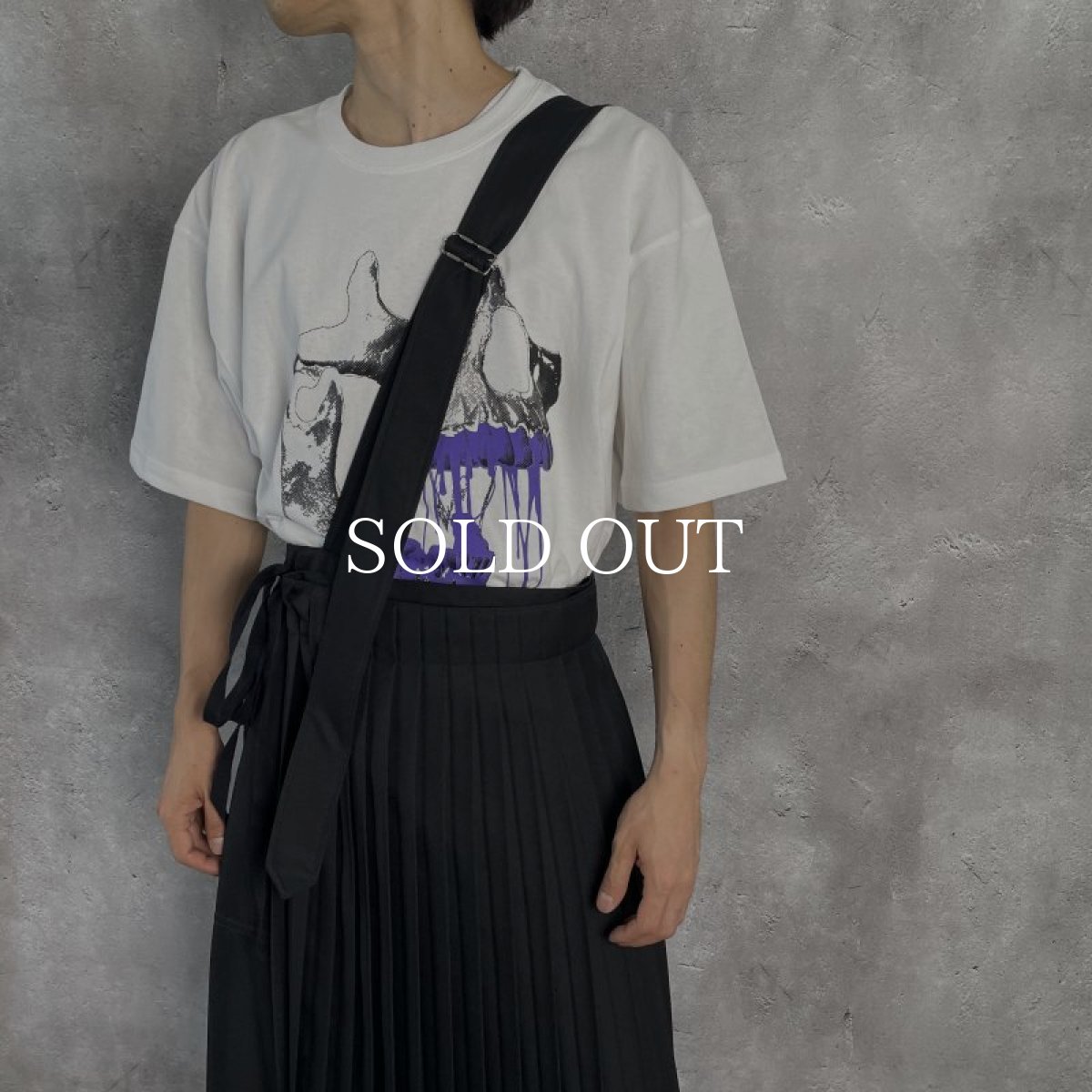 画像8: KIDILL  FOLD PLEATS PANTS POLYESTER TWILL (BLACK) (8)