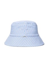 画像2: COOTIE   Stripe Broad Bucket Hat (THOMAS MASON) (Sax) (2)