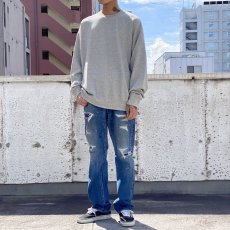 画像4: MINEDENIM  Basic Crewneck Sweat SH (BLK) (4)