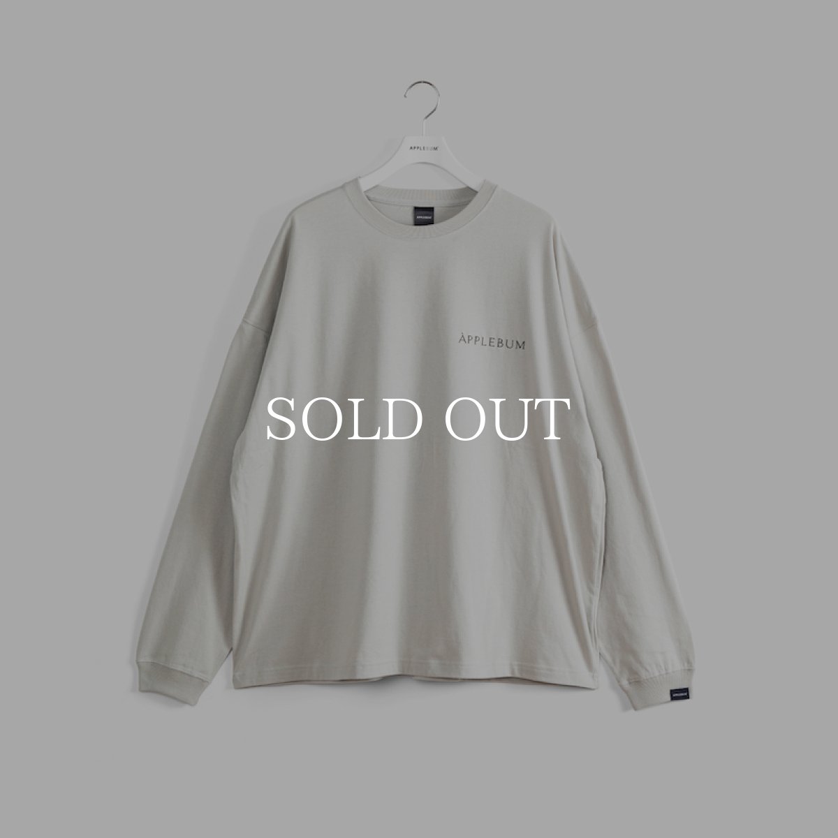 画像5: APPLEBUM  "Bonita Applebum 1500" Big L/S T-shirt (Greige) (5)