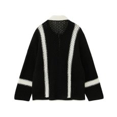 画像2: MAGIC STICK  MAFIA CARDIGANS (Black) (2)