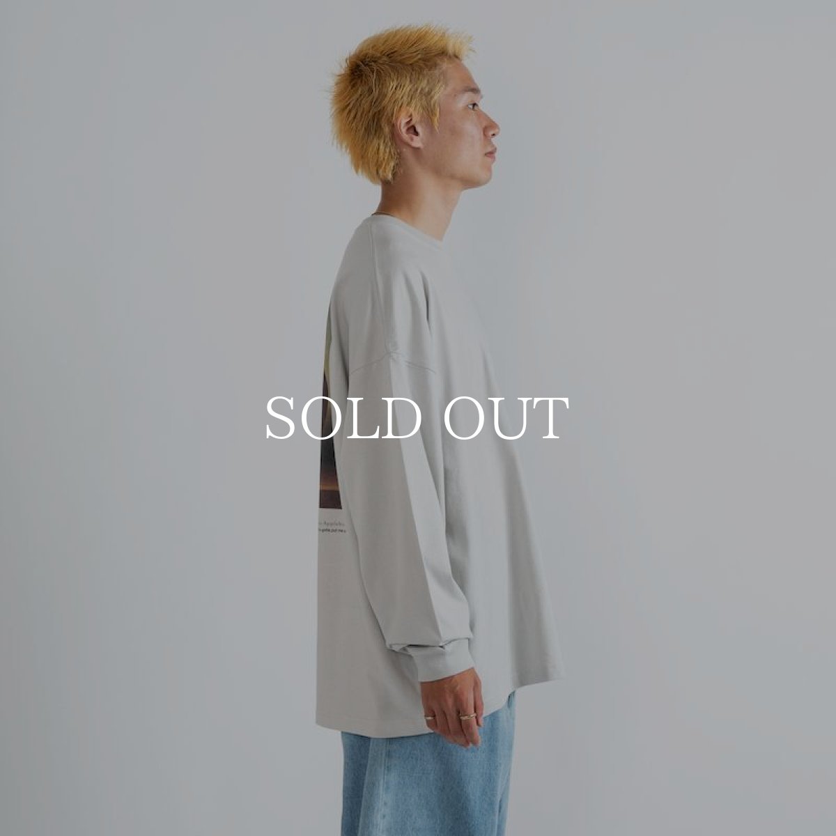 画像3: APPLEBUM  "Bonita Applebum 1500" Big L/S T-shirt (Greige) (3)