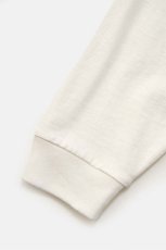 画像5: DIGAWEL  CRST Pocket Long Sleeve mock-turtle Tshirts (White) (5)