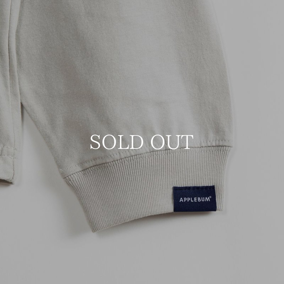 画像11: APPLEBUM  "Bonita Applebum 1500" Big L/S T-shirt (Greige) (11)
