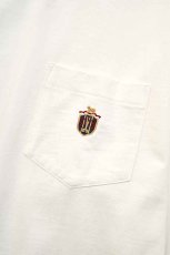 画像4: DIGAWEL  CRST Pocket Long Sleeve mock-turtle Tshirts (White) (4)