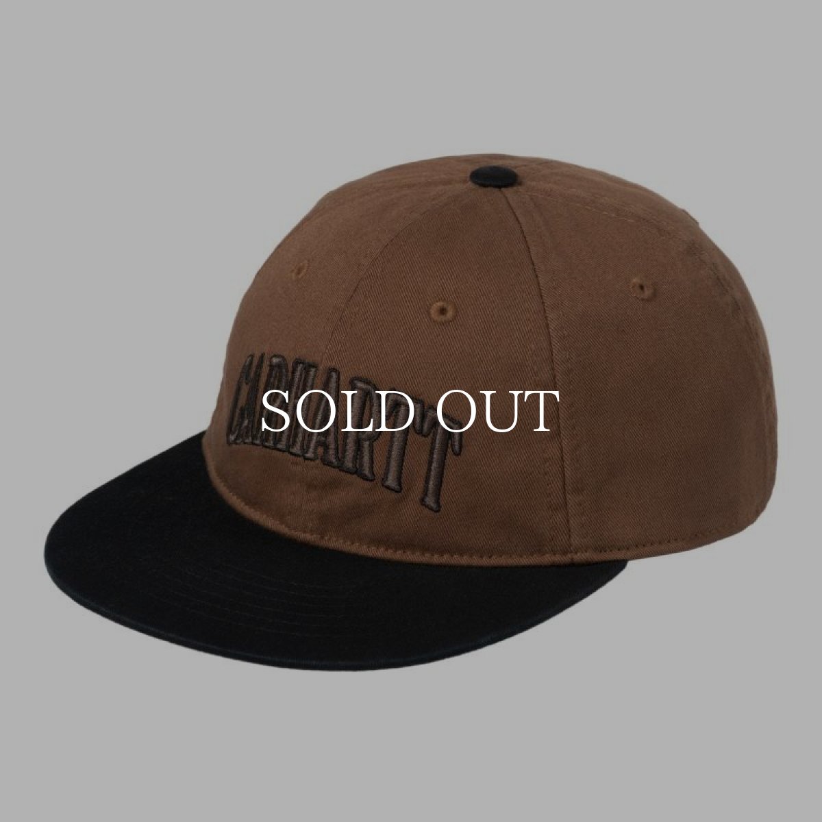 画像1: CARHARTT WIP  PRESTON CAP (Deep H Brown / Black) (1)