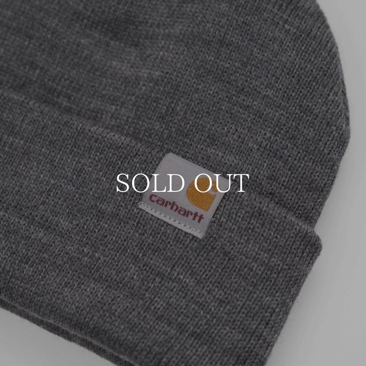 画像3: CARHARTT WIP  STRATUS HAT LOW (Dark Grey Heather) (3)