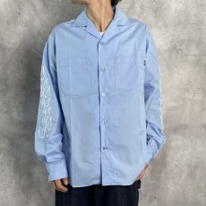 画像7: CHALLENGER  L/S FIRE WORK SHIRT (SAX BLUE) (7)