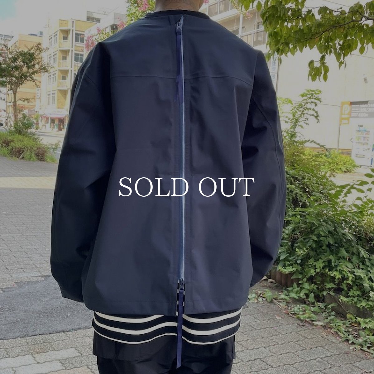 画像5: CMF OUTDOOR GARMENT  SALVAGE SHELL CREW COEXIST (BLACK) (5)