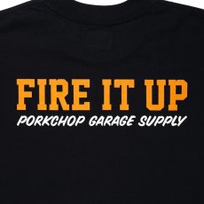 画像4: PORKCHOP GARAGE SUPPLY  FIRE BLOCK MULTI L/S TEE (BLACK) (4)