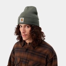 画像3: CARHARTT WIP  SHORT WATCH HAT (Smoke Green) (3)