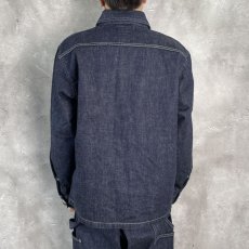 画像10: CALEE  VINTAGE REPRODUCT DENIM SWINGTOP ＜OW＞ (INDIGO BLUE) (10)