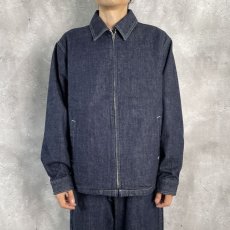 画像9: CALEE  VINTAGE REPRODUCT DENIM SWINGTOP ＜OW＞ (INDIGO BLUE) (9)