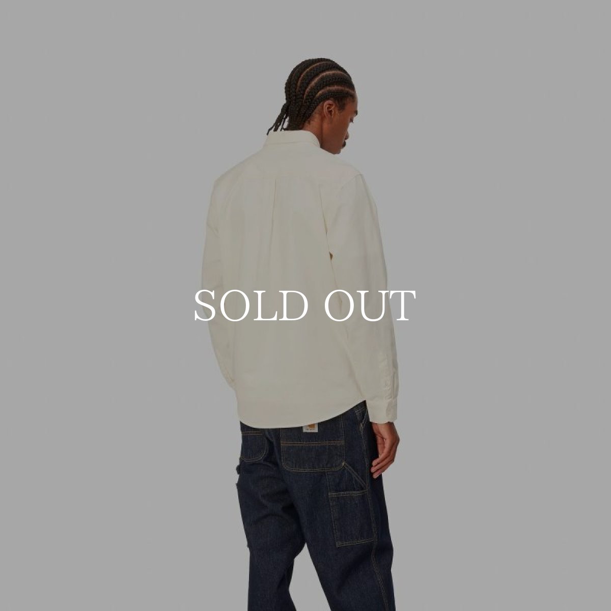 画像4: CARHARTT WIP  L/S MADISON SHIRT (Wax / Black) (4)
