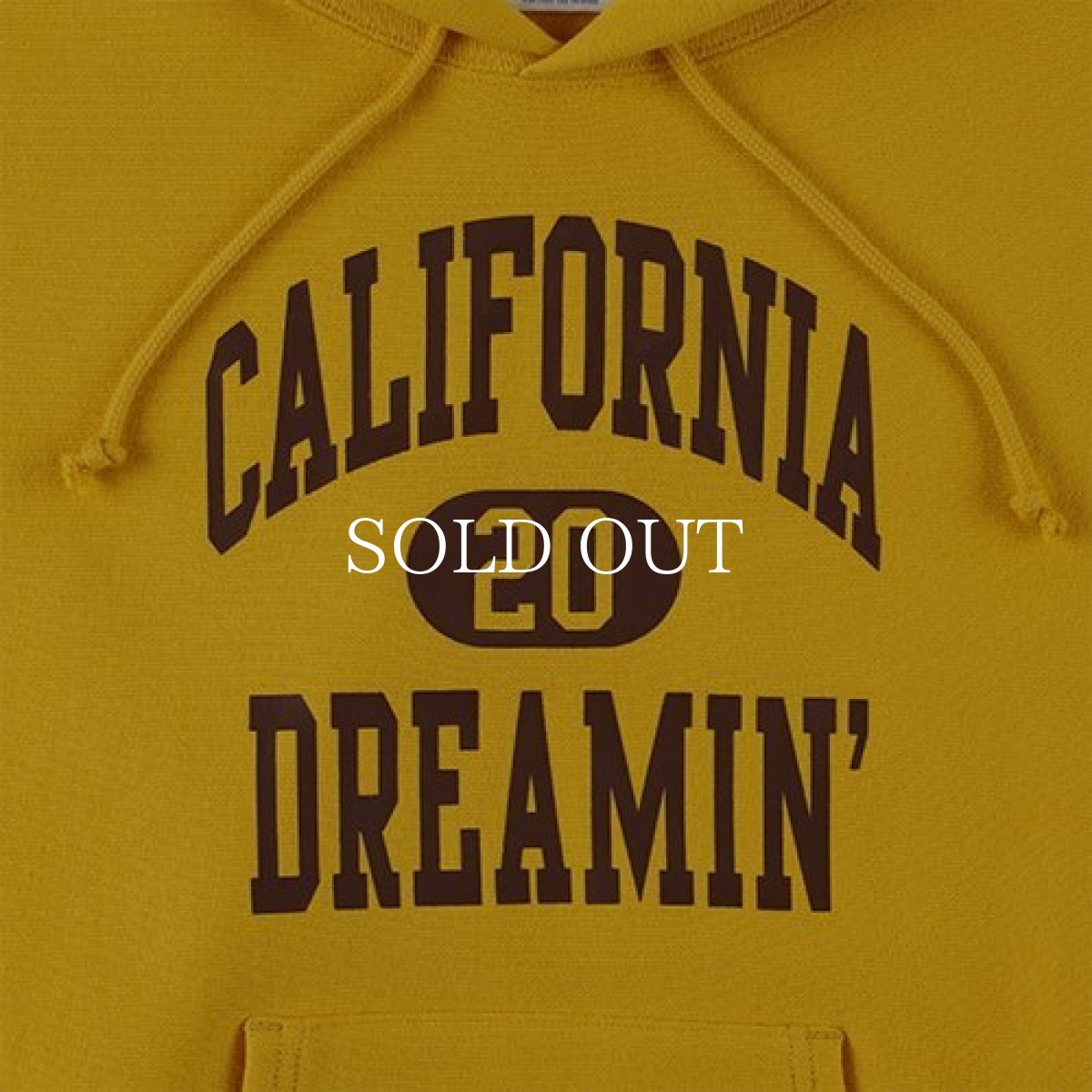 画像2: STANDARD CALIFORNIA  CHAMPION × SD R.W. Hood Sweat (Yellow) (2)