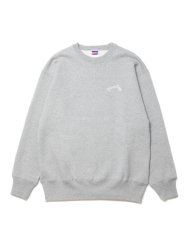 画像1: ROTTWEILER  CURSIVE SWEATER (GRAY) (1)