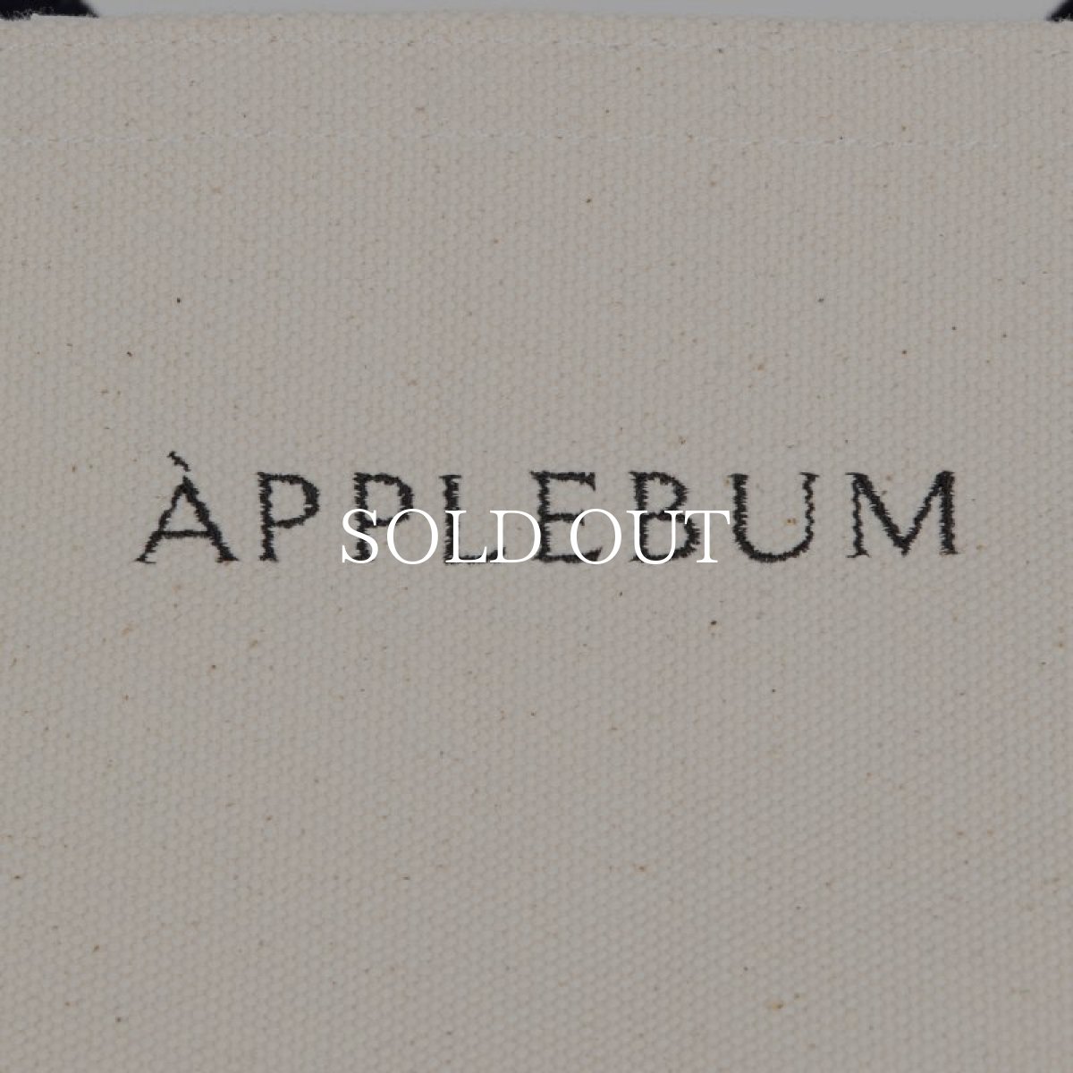 画像8: APPLEBUM  Logo Totebag (L) (Natural/Navy) (8)