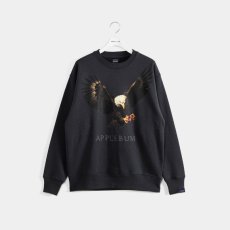 画像1: APPLEBUM  "Bald Eagle" Crew Sweat (Charcoal) (1)