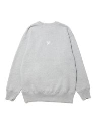 画像2: ROTTWEILER  CURSIVE SWEATER (GRAY) (2)