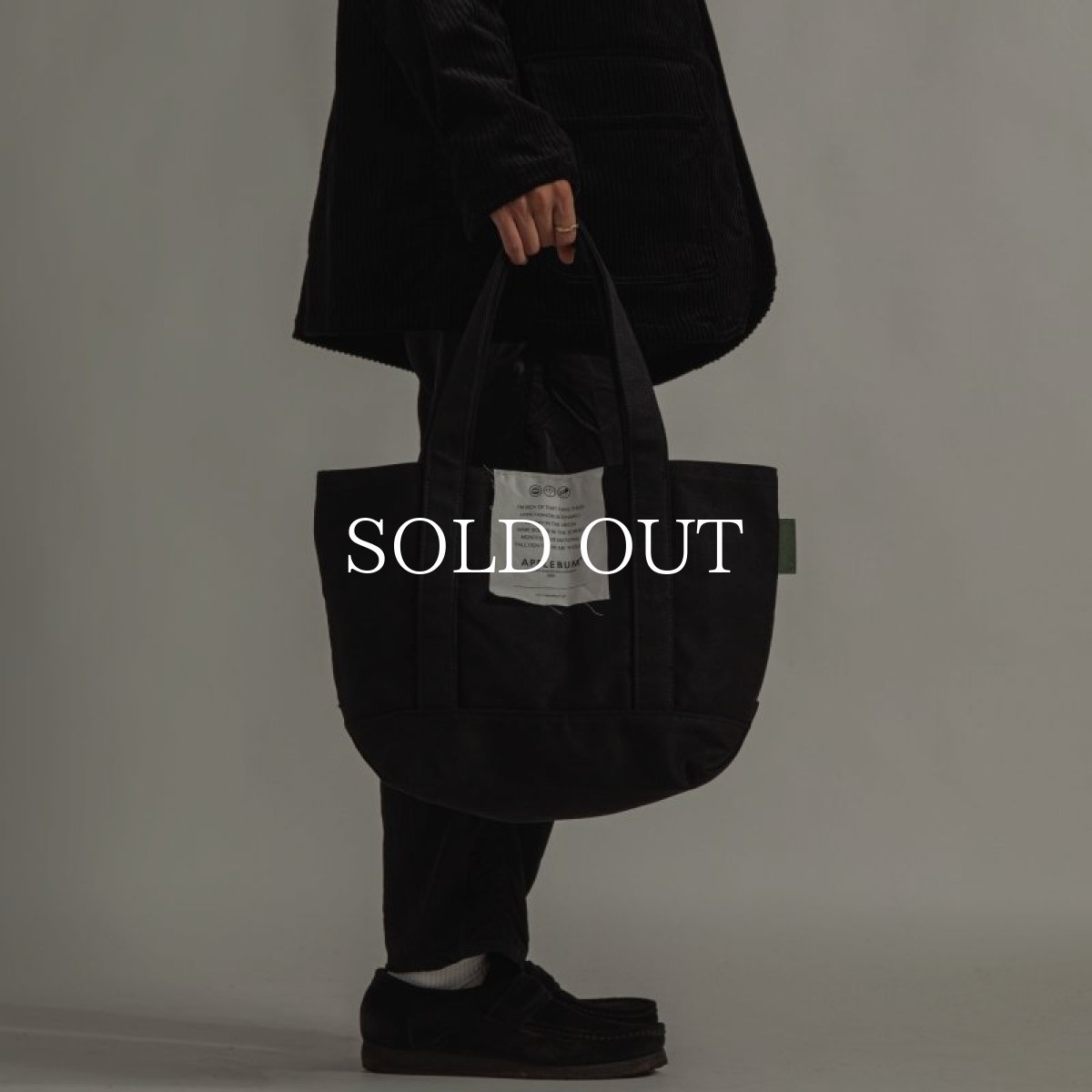 画像3: APPLEBUM  Logo Totebag (M) (Black) (3)