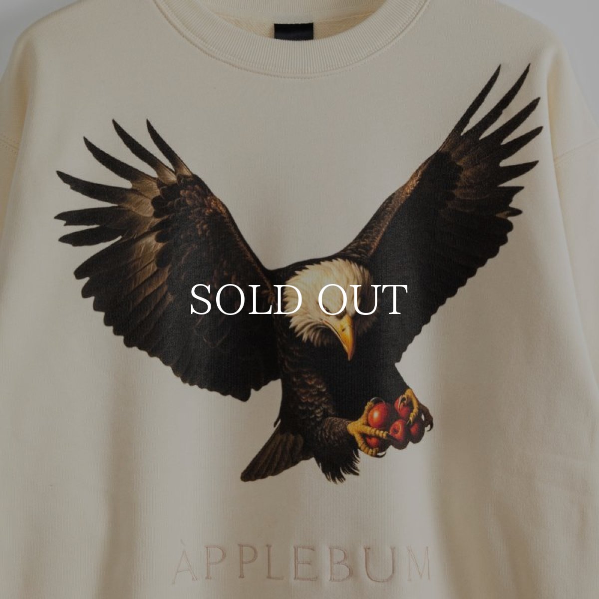 画像7: APPLEBUM  "Bald Eagle" Crew Sweat (Ivory) (7)