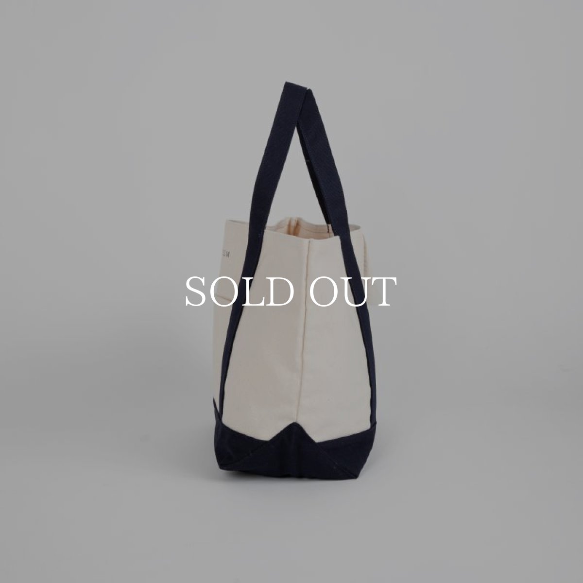 画像4: APPLEBUM  Logo Totebag (L) (Natural/Navy) (4)