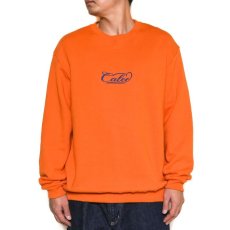 画像3: CALEE  "REBELS RULE" CREW NECK SW (ORANGE) (3)