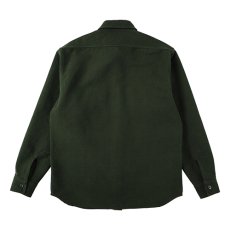 画像2: STANDARD CALIFORNIA  SD Heavy Chamois Cloth Shirt (Green) (2)