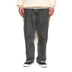 画像9: CALEE  VINTAGE REPRODUCT DENIM PAINTER PANTS ＜UB＞ (USED BLACK) (9)