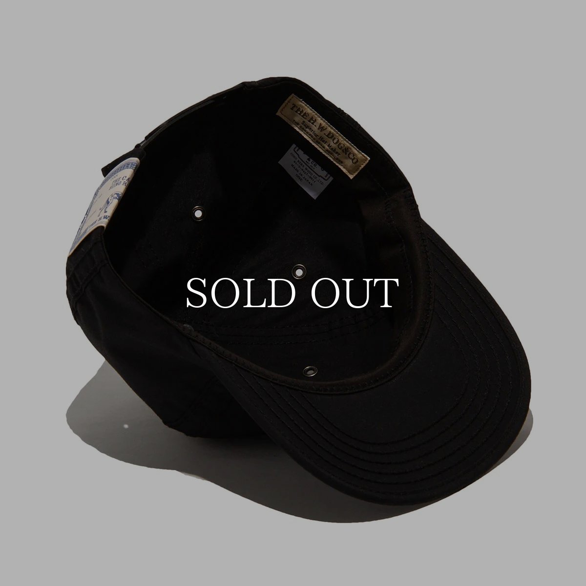 画像6: THE H.W.DOG&CO.  INSIDE OUT CAP (BLACK) (6)