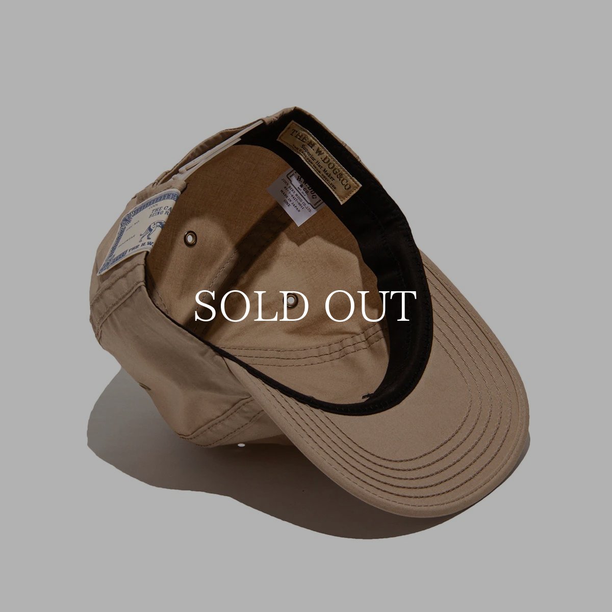画像6: THE H.W.DOG&CO.  INSIDE OUT CAP (BEIGE) (6)