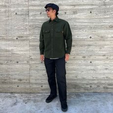 画像6: STANDARD CALIFORNIA  SD Heavy Chamois Cloth Shirt (Green) (6)