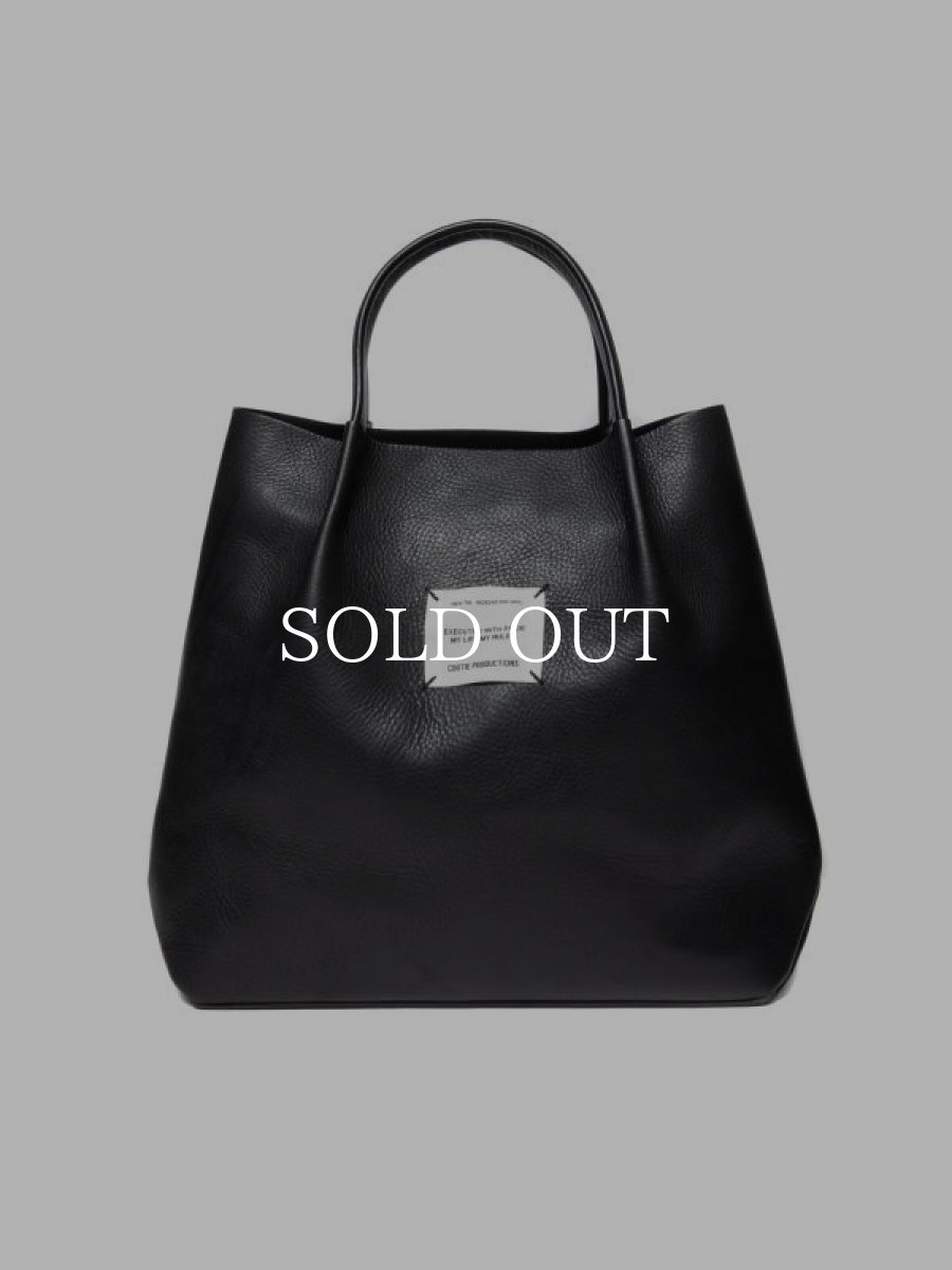 画像1: COOTIE   Leather Tote Bag (Black) (1)