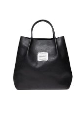 画像1: COOTIE   Leather Tote Bag (Black) (1)