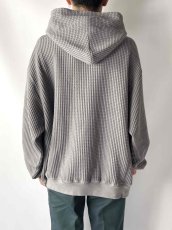 画像7: RADIALL  BIG WAFFLE - HOODIE SWEATSHIRT L/S (Gray) (7)