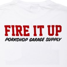 画像4: PORKCHOP GARAGE SUPPLY  FIRE BLOCK POCKET TEE (WHITE) (4)