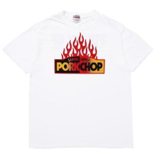 画像1: PORKCHOP GARAGE SUPPLY  FIRE BLOCK POCKET TEE (WHITE) (1)