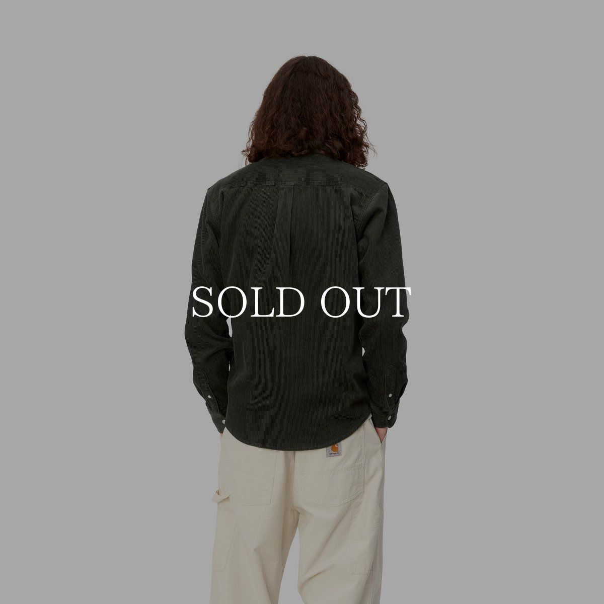 画像4: CARHARTT WIP  L/S MADISON CORD SHIRT (Plant / Wax) (4)