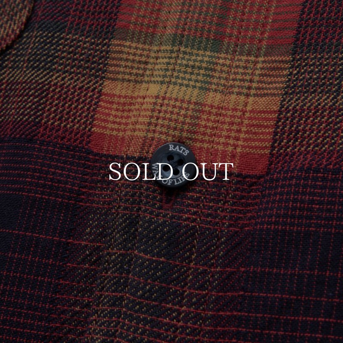 画像4: RATS  MULTI COLOR CHECK SHIRT (MULTI CHECK) (4)