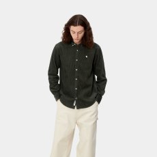 画像3: CARHARTT WIP  L/S MADISON CORD SHIRT (Plant / Wax) (3)