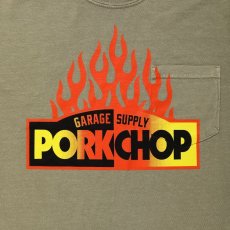 画像3: PORKCHOP GARAGE SUPPLY  FIRE BLOCK POCKET TEE (KHAKI) (3)