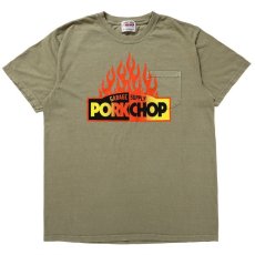 画像1: PORKCHOP GARAGE SUPPLY  FIRE BLOCK POCKET TEE (KHAKI) (1)